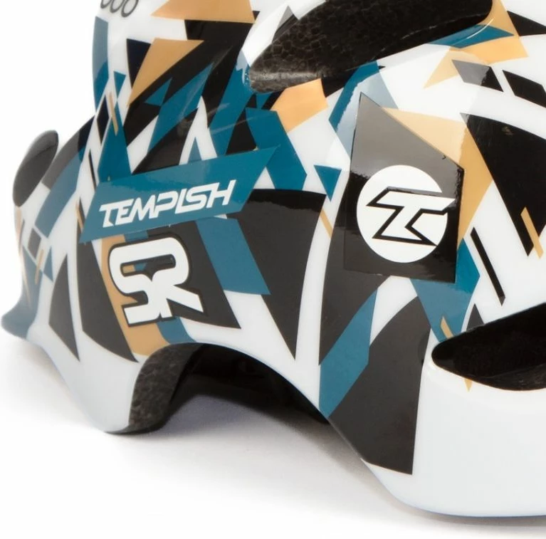 Helmetë për fëmijë Tempish, e bardhë