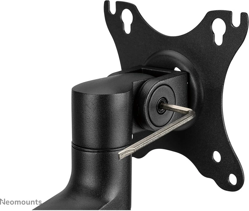 Krah tavoline Neomounts DS20-425BL2 për monitor dhe laptop, 27 inç, rregullim i lartësisë, i zi