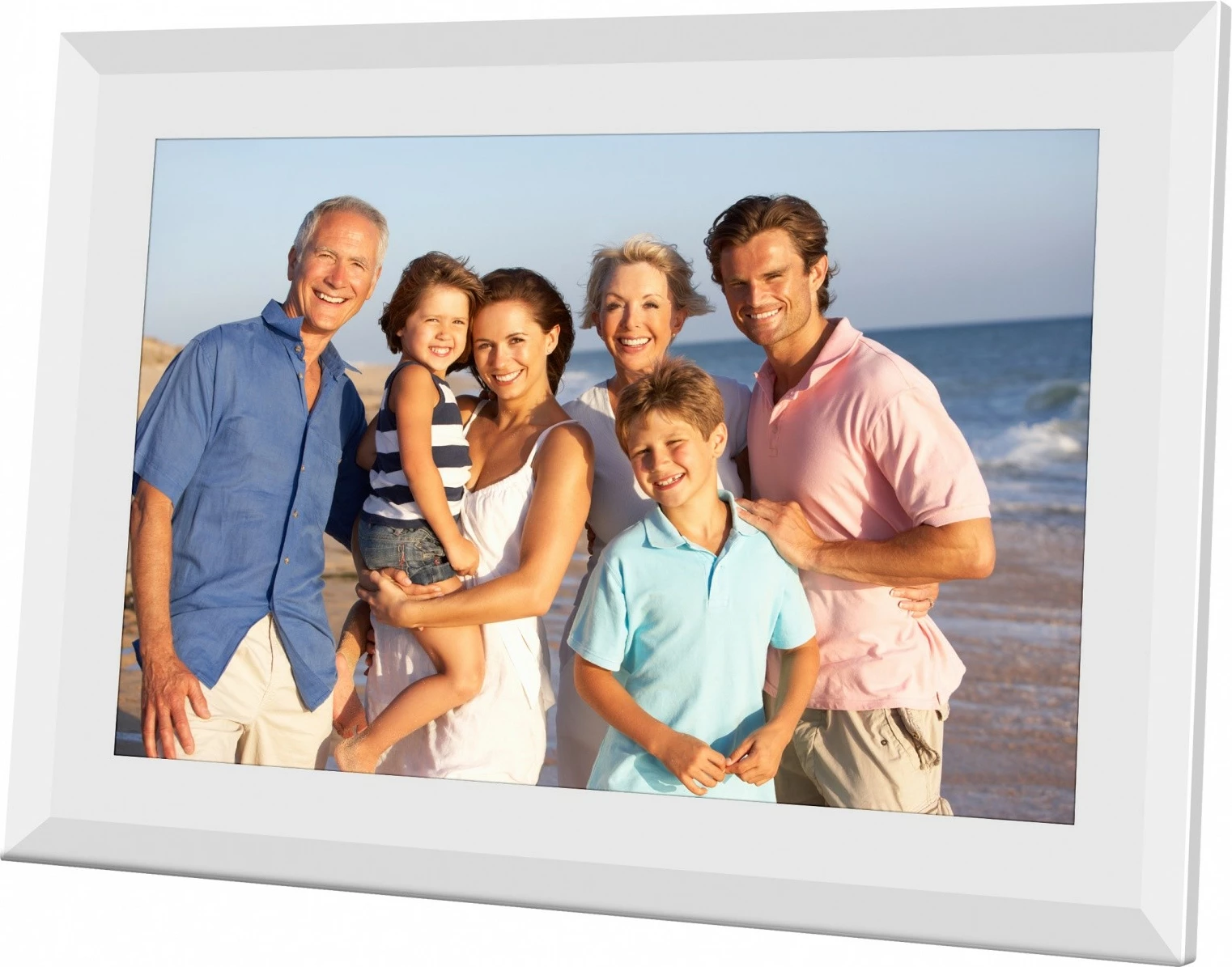 Kornizë digjitale Sencor SDF 1091W, 10.1 inç, 4.6 GB, e bardhë