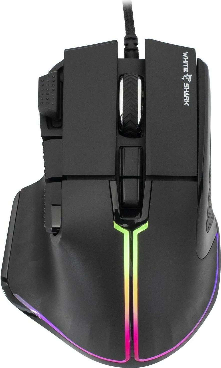 Maus gaming White Shark GM-9006 Marrok, RGB, 12.000 DPI, i zi