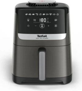 Fritezë me ajër të nxehtë Tefal Easy Fry Silence EY551HE0, 5L, e zezë/gri/inoks