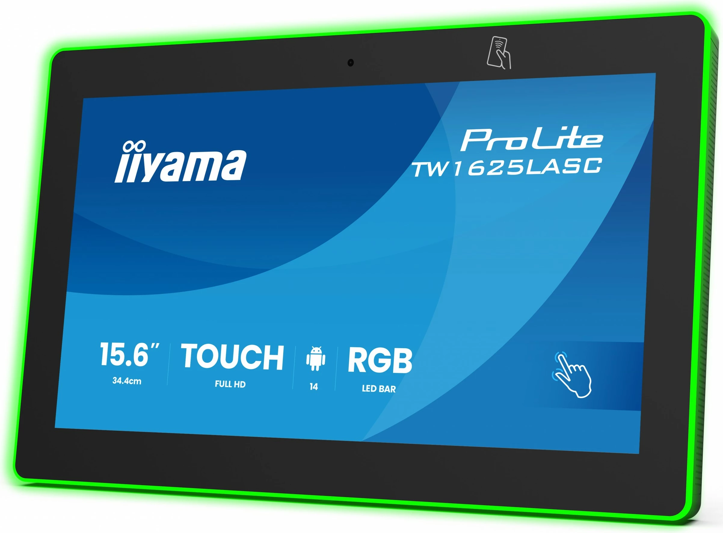 Monitor iiyama ProLite TW1625LASC-B3PNR 15.6 inç Touch IPS RGB