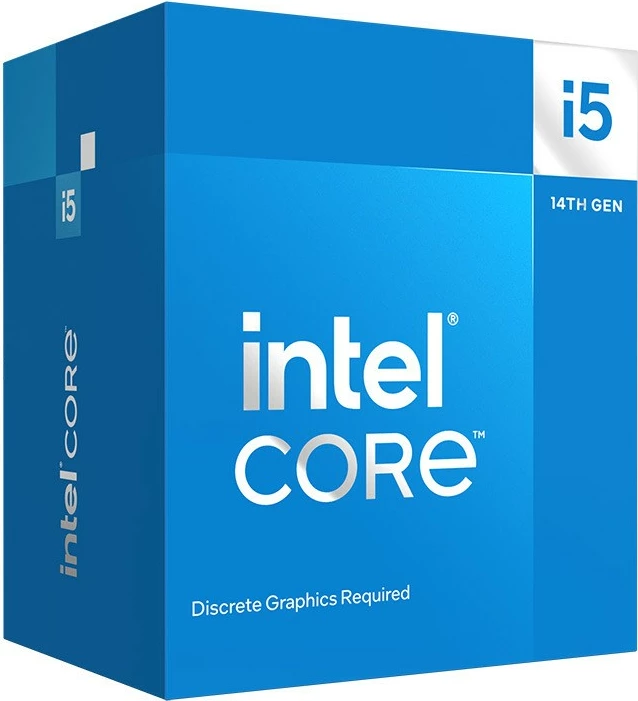 Procesor Intel Core i5-14400F, 10 bërthama, deri 4.7GHz, LGA1700, Box