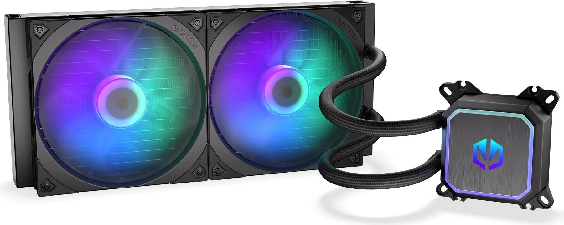 Kasë Kompjuterike me ftohës të lëngshëm ENDORFY Navis F280 ARGB, 14 cm, E zezë