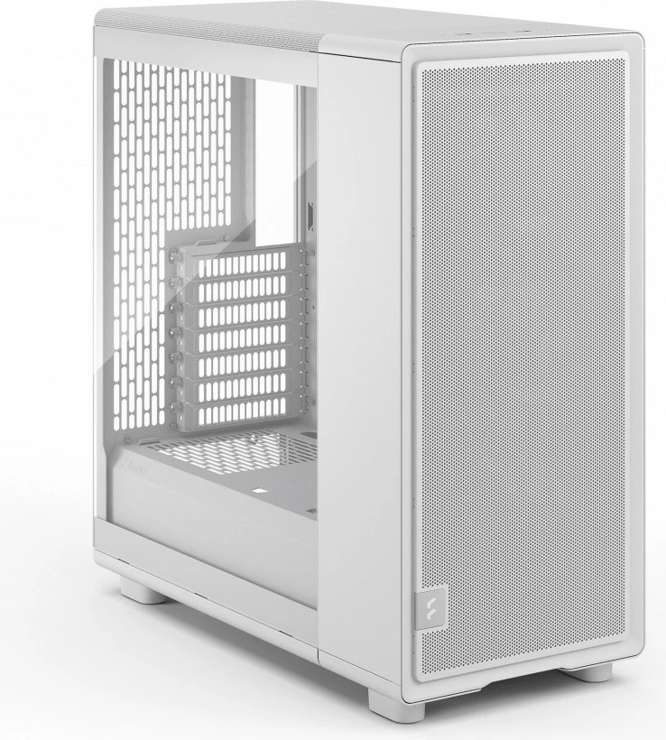 Kasë Fractal Design Epoch White TG Clear Tint, Midi Tower, ATX, e bardhë