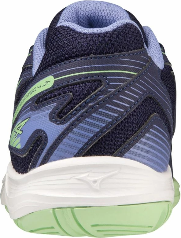 Atlete volejboll për fëmijë Mizuno, blu marin