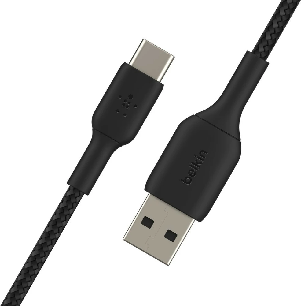Kabëll Belkin CAB002BT1MBK, 1 m, USB A në USB C, Ngjyrë e zezë