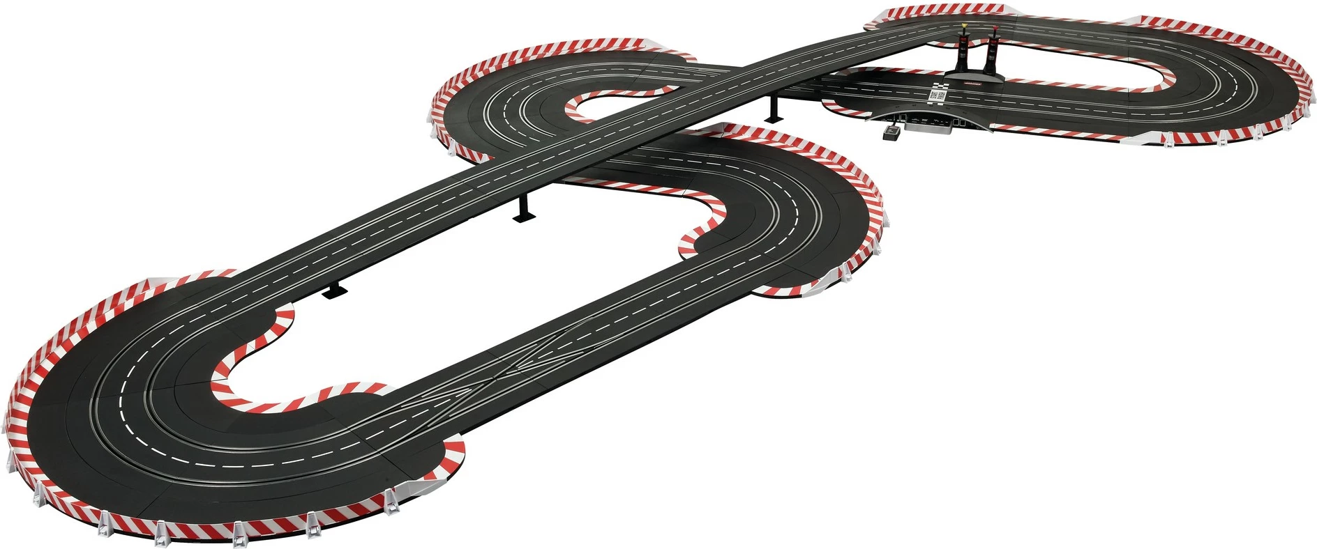 Set garash Carrera Full Speed, vetura garash & pista, 10 vjeç, Shumëngjyrësh