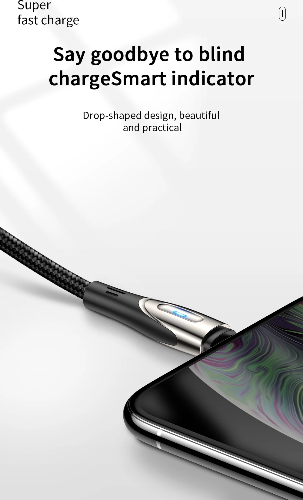 Kabllo Joyroom Sharp Series S-M411, USB-A në micro USB, 1.2m, 3A, e zezë