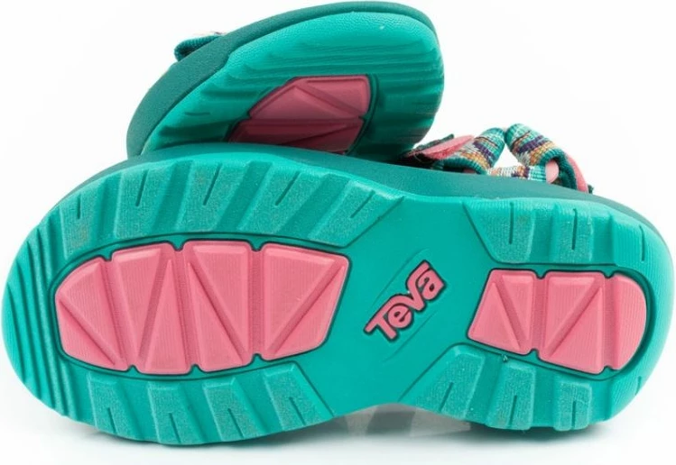 Sandale për fëmijë Teva, të gjelbra