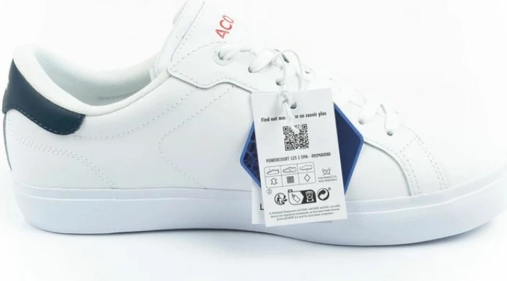 Atlete për meshkuj Lacoste, të bardha