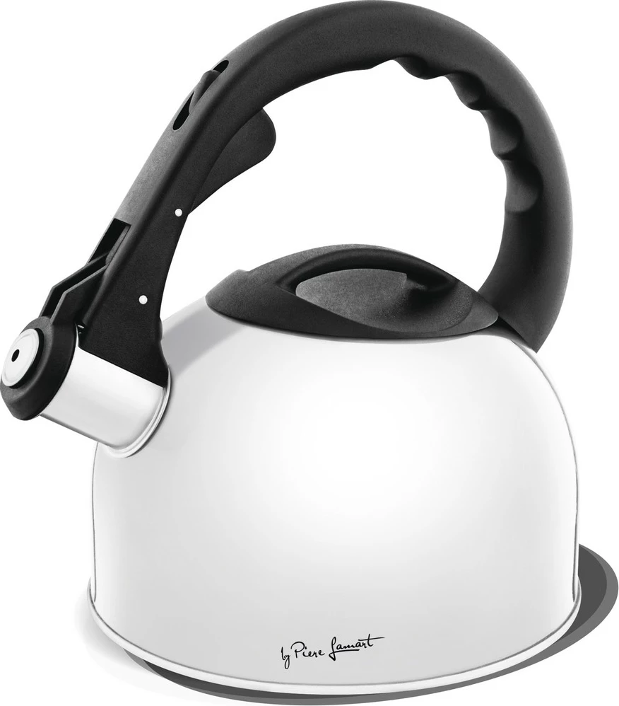 Çajnik klasik Lamart LT7047, 2L, i bardhë/me fishkëllimë