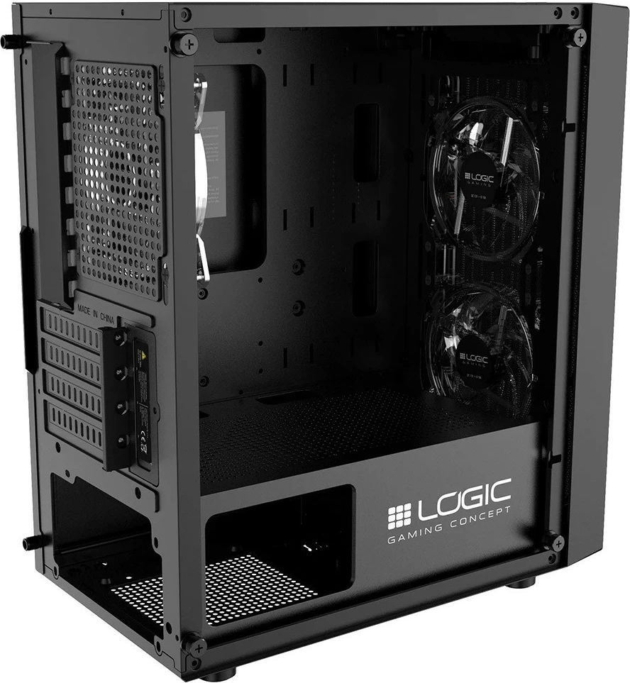 Kasë Logic Concept ATOS ARGB MINI USB 3.0, Mini Tower, e zezë