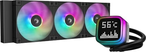 Sistem ftohës DEEPCOOL R-LP360-BKMSNC-G-1, Kasë kompjuteri, Procesor, Ftohës me lëng, 12 cm, Zi