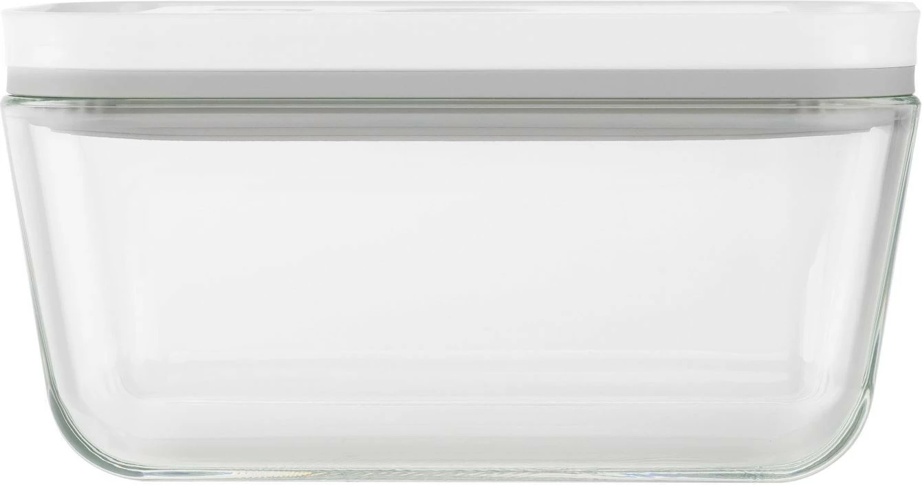 Enë qelqi për ruajtje me vakum, Zwilling Fresh & Save 36803-200-0, 0.95 L, për furrë/mikrovalë/ngrirës, transparente e bardhë
