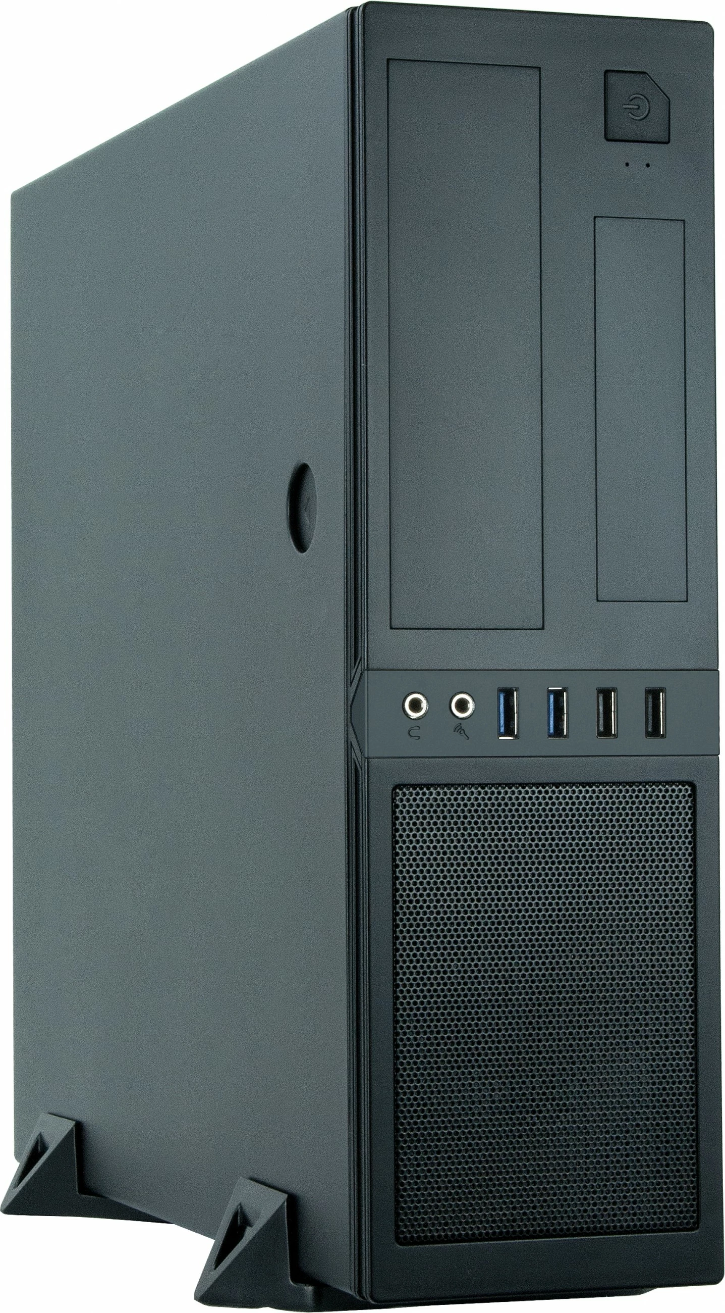 Kasë Chieftec CS-12B-300, Mini Tower, Mini-ITX, e zezë