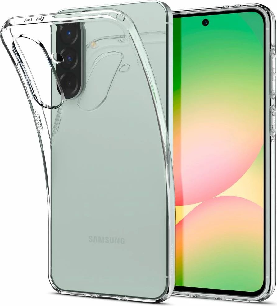 Mbështjellës Spigen Liquid Crystal për Samsung Galaxy A56 5G, Transparent