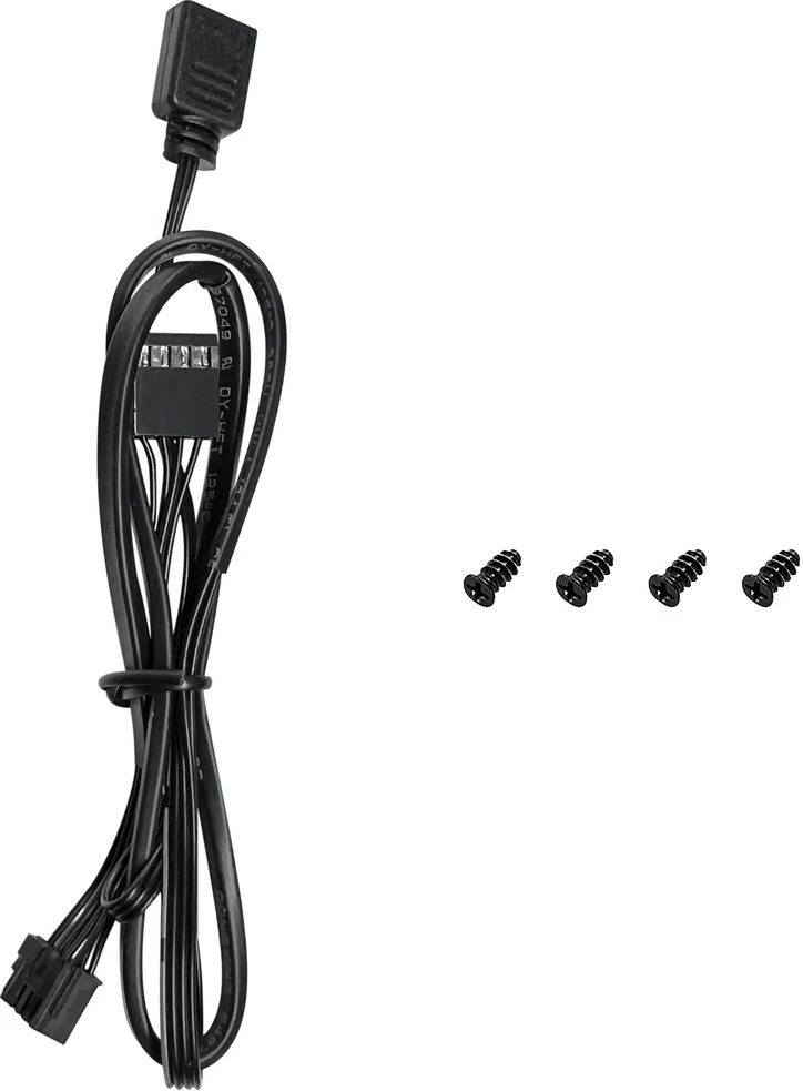 Ventilator kase kompjuteri DeepCool FL12, 12 cm, LED RGB, i zi