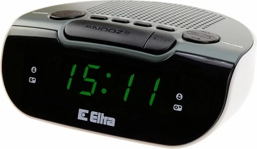 Radio alarm Eltra ZEBU 06PLL, digjital, gri/bardhë