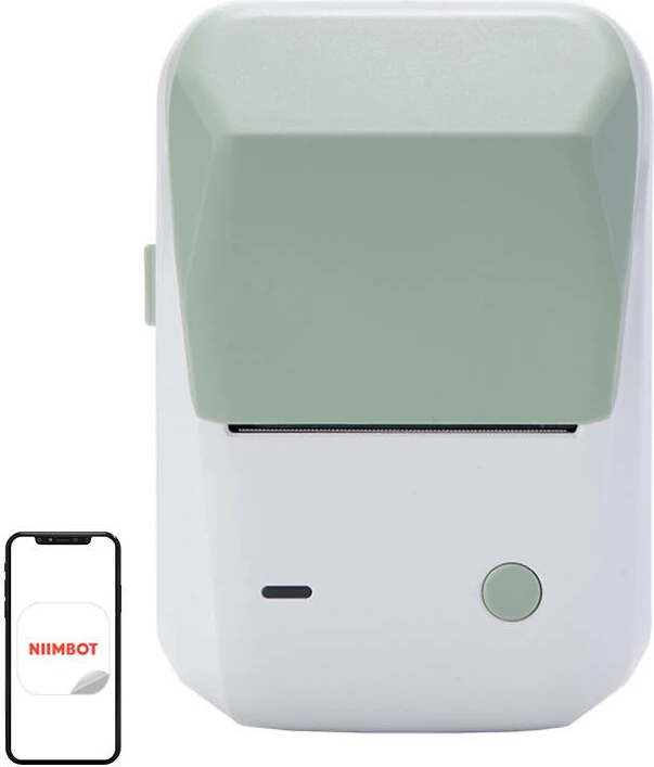 Printer etiketa Niimbot B1, wireless, Bluetooth, 1500 mAh, i gjelbër