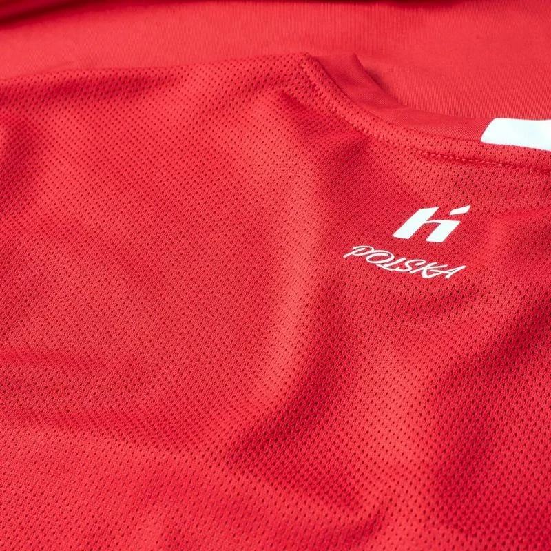 Fanellë për meshkuj Huari, e bardhë dhe e kuqe