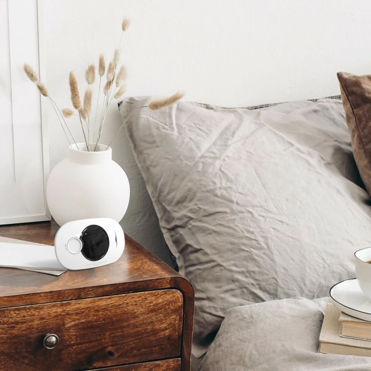 Sensor monoksidi FireAngel FA3322-INT me ekran dhe bateri të integrume, Bardhë