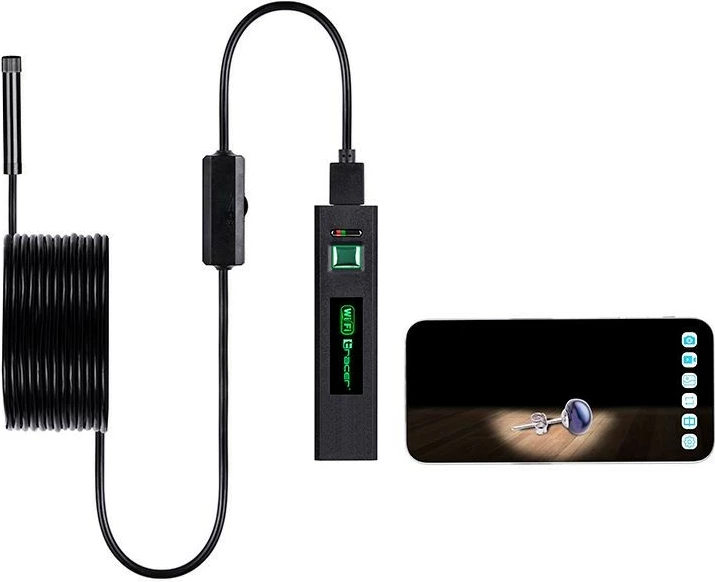 Kamerë endoskopike Tracer TRAKAM46629, 5M, 7mm, LED, USB, e zezë