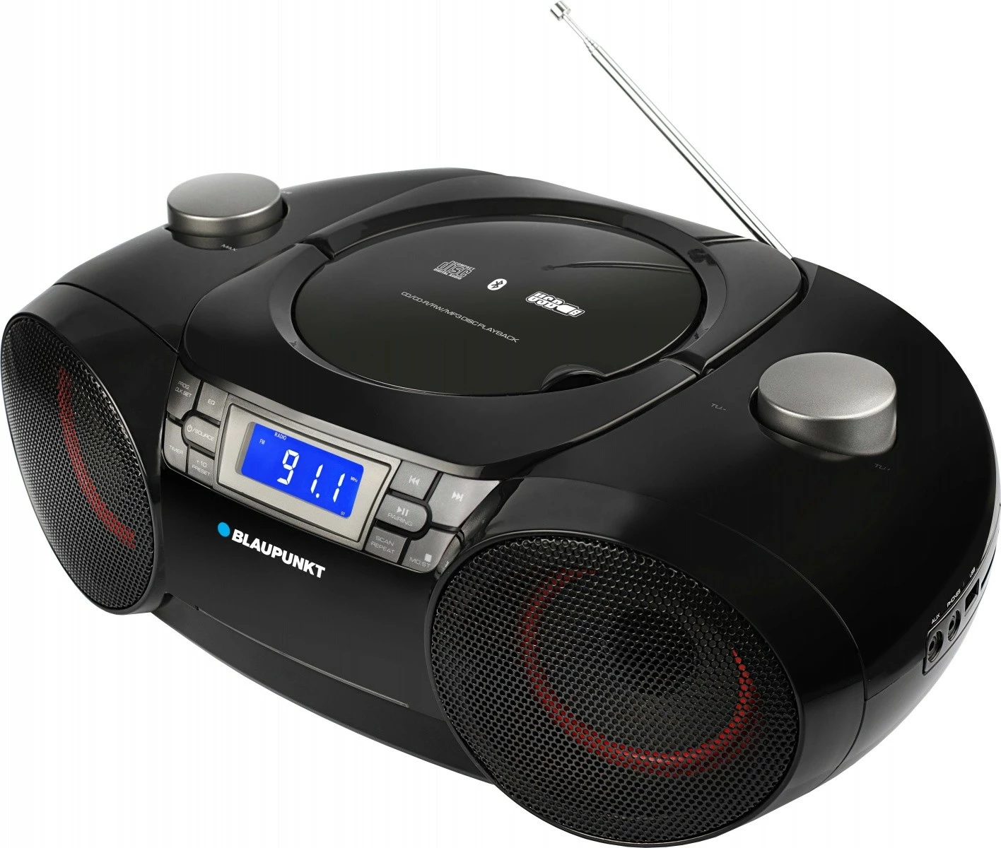 Boombox Blaupunkt BB30BT, CD/MP3/FM/Bluetooth/USB, Zi