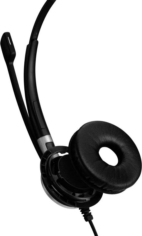 kufje me mikrofon, EPOS Sennheiser, Impact SC 635 (1000669), USB-C + 3.5mm, mono, ngjyrë e zezë/argjend