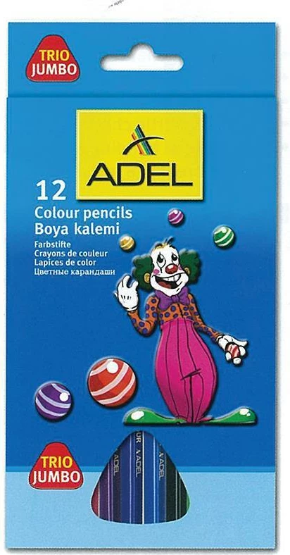 Lapsa me ngjyra Jumbo Adel, 12 Ngjyra