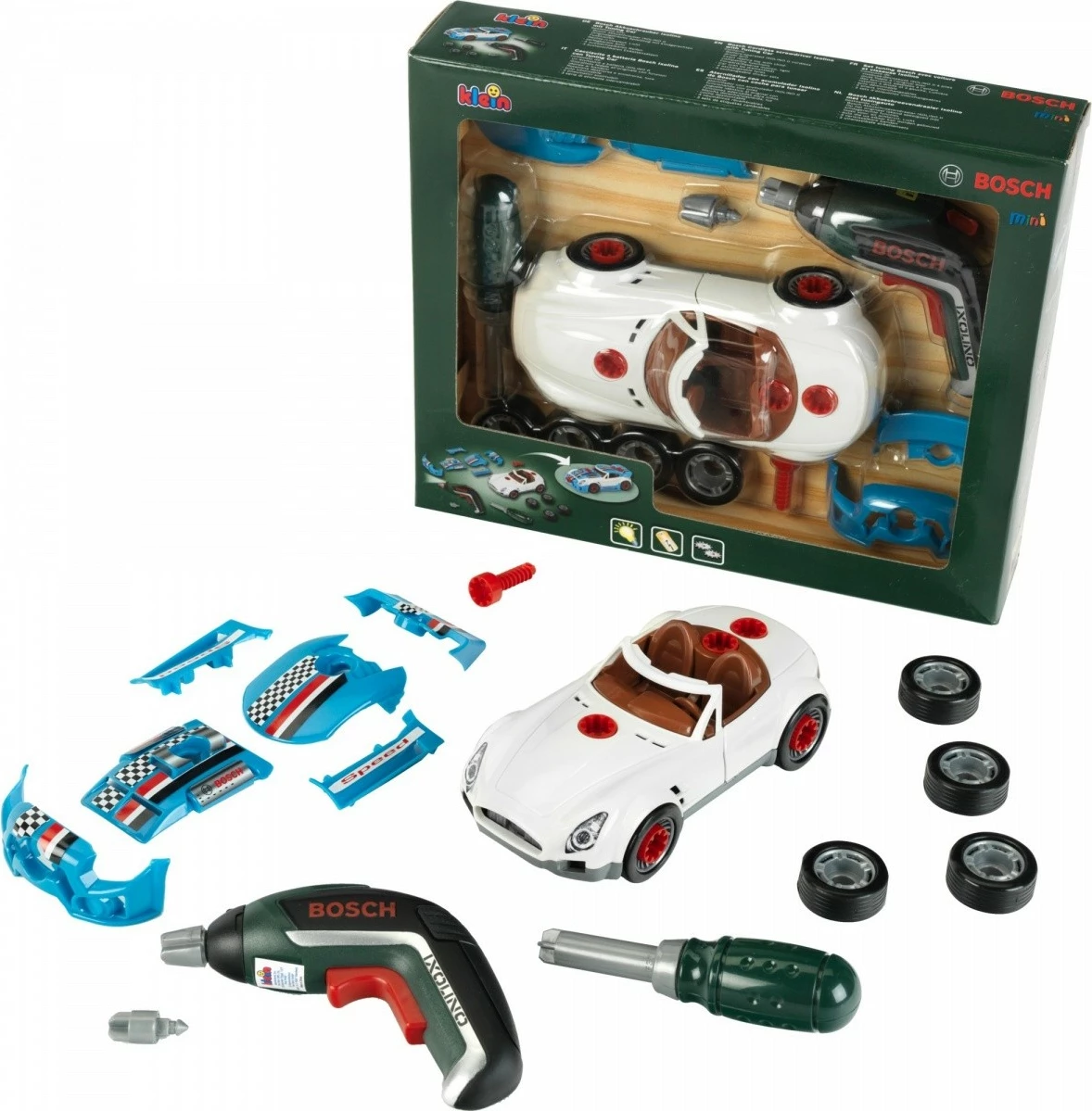 Set lodrash tuning Klein 8630 me kaçavidë Ixolino II, shumëngjyrëshe