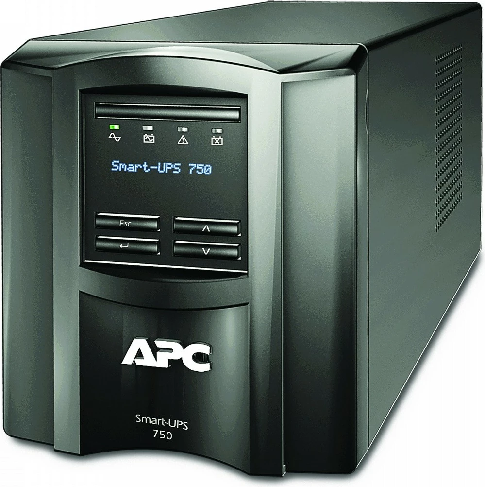 Kasë UPS APC Smart-UPS SMT750IC, 750 VA, 500 W, Tower, e zezë