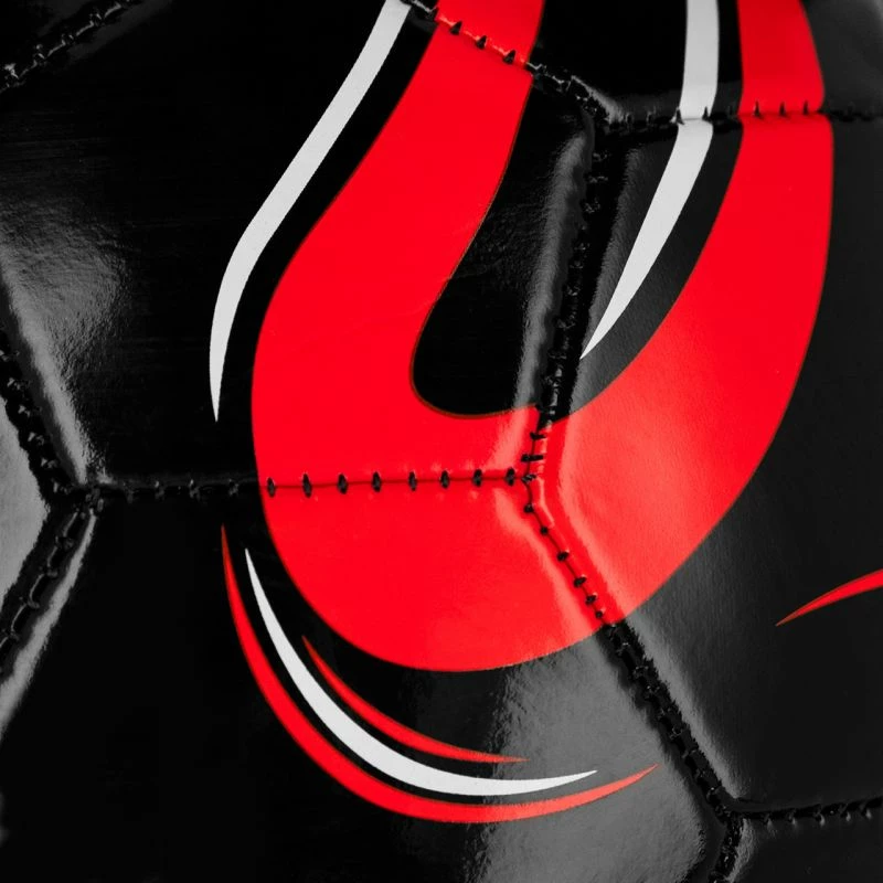 Top futbolli Spokey për meshkuj dhe femra, i zi me të kuqe