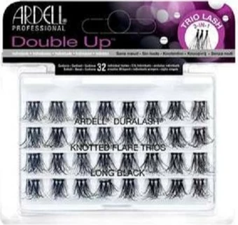 Tufë qerpikësh Ardell Double Up për femra të gjatë të zinj 32 copë