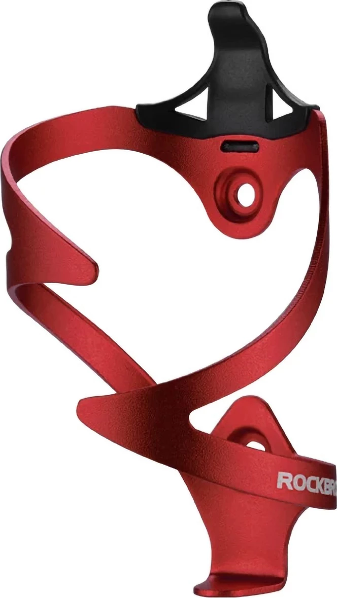 Mbajtës shishe për biçikletë Rockbros 2017-11ARD, alumini, e kuqe