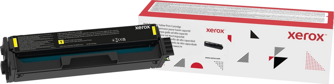 Toner, Xerox, 006R04394, XL kapacitet 2500 faqe, e verdhë