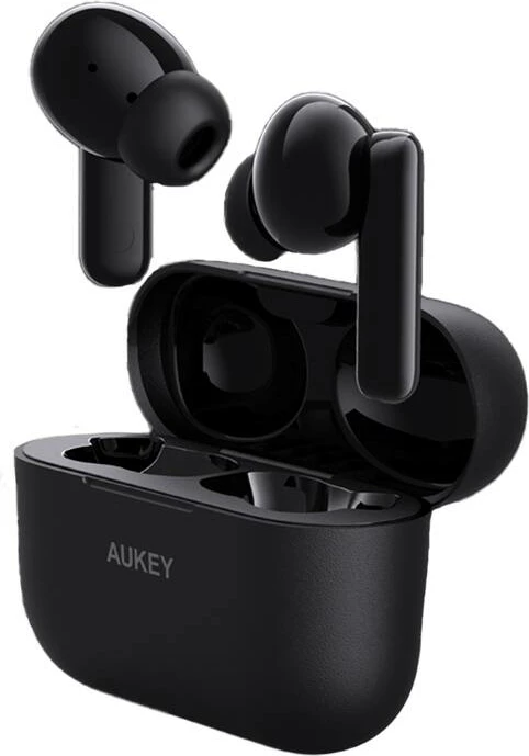 Kufje TWS Aukey EP-M1NC, me ANC, Bluetooth 5.2, të zeza