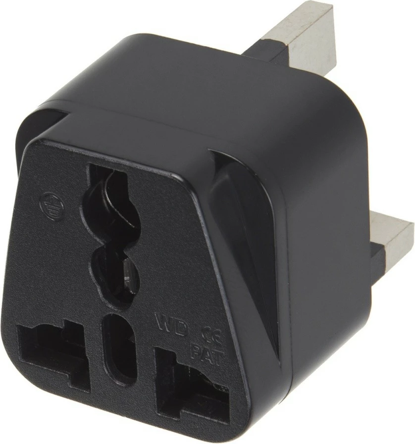 Adapter prizë Maclean MCE154, universal, i zi