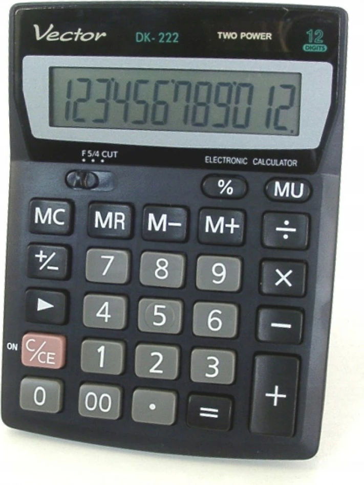 Kalkulator zyre Vector KAV DK-222, 12 shifra, i zi