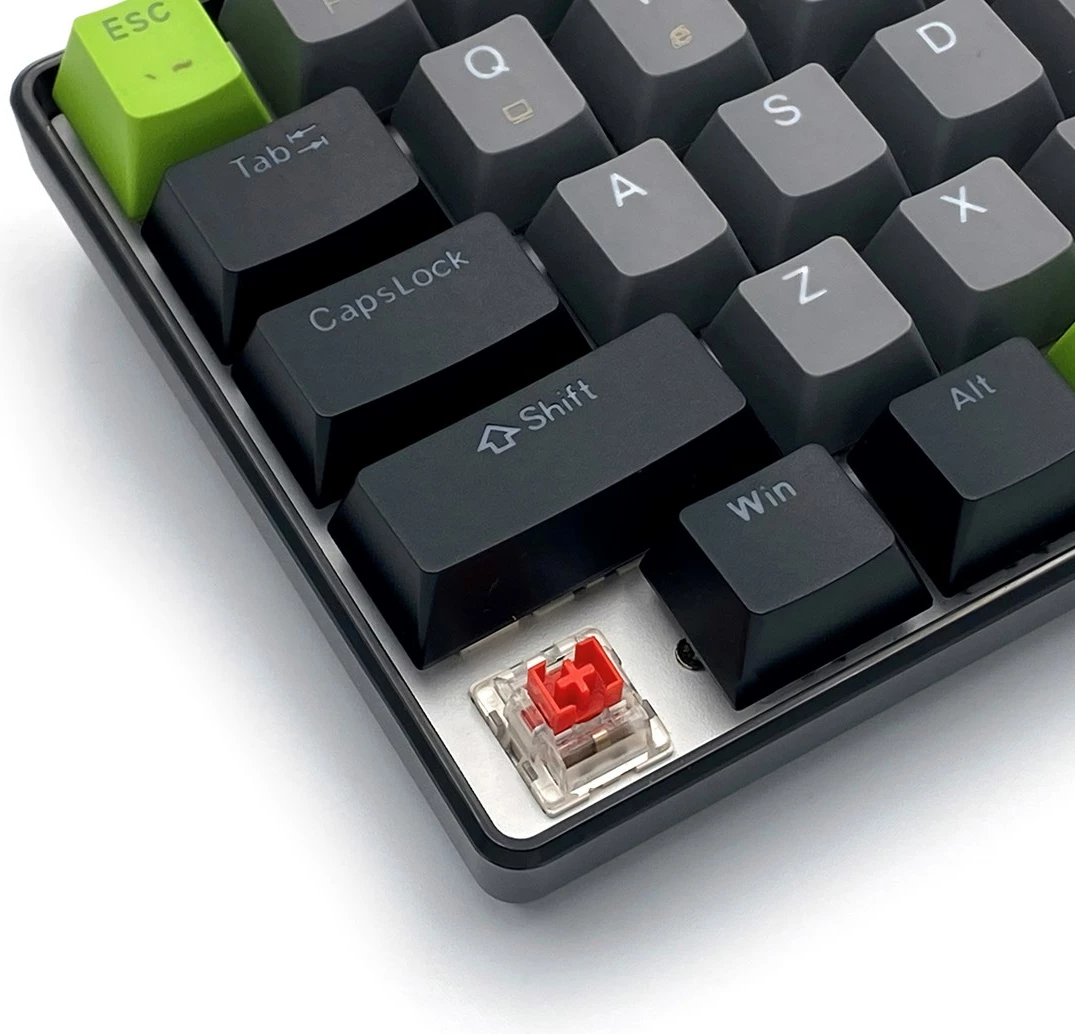 Tastierë mekanike Media tech RED CORE MX60 MT1260, 60%, me ndriçim shumëngjyrësh, e gjelbër