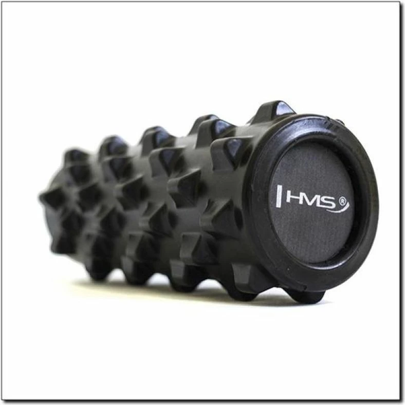 Rolo stërvitore për masazh HMS, 31.5 cm, e zezë