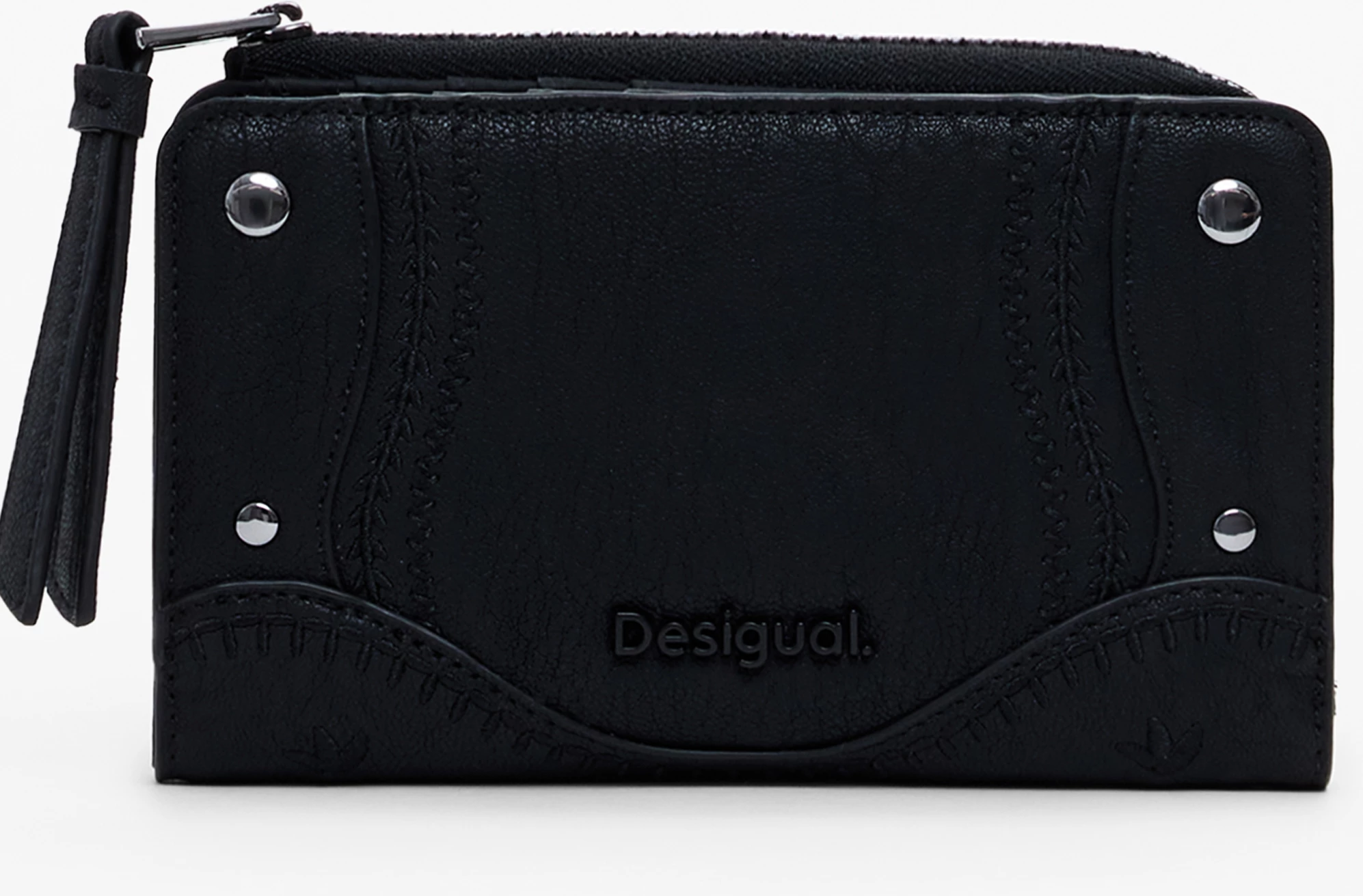 Portofol për femra DESIGUAL EMBRO PATCH EMMA, i zi