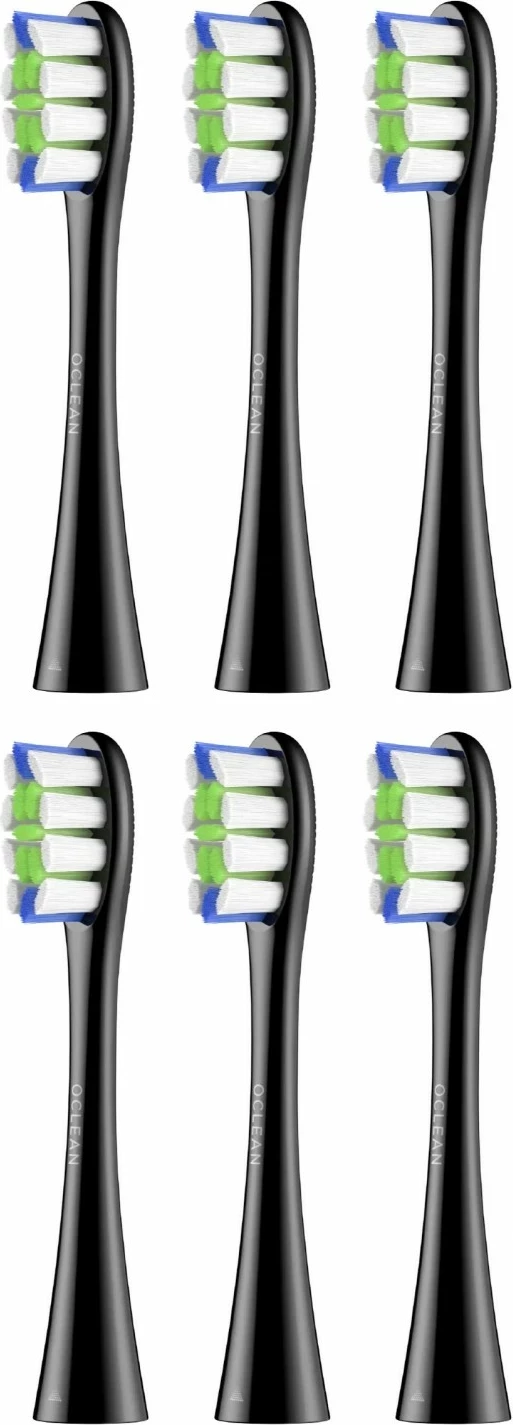 Koka brushash Oclean Professional Clean, 6 copë, e zezë