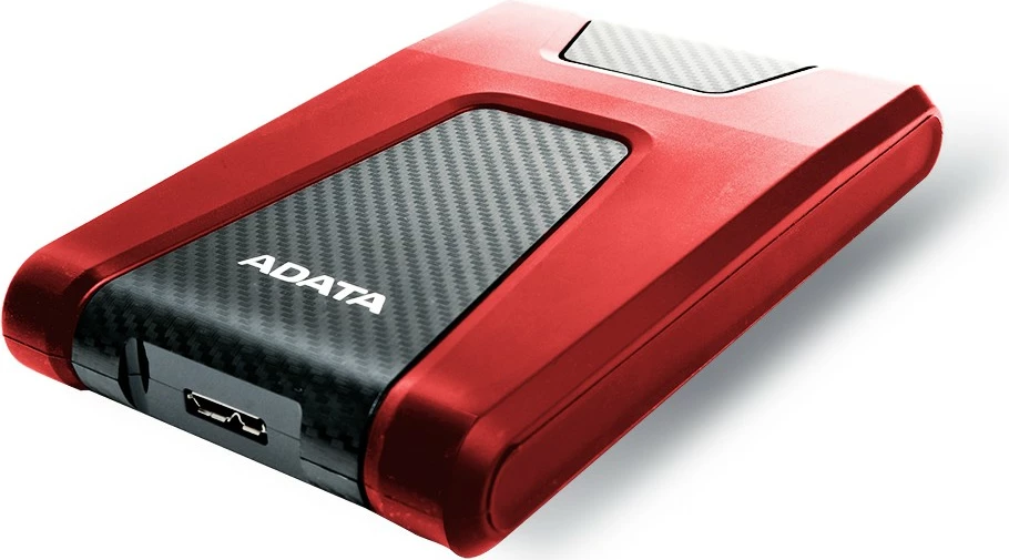 Hard disk i jashtëm Adata DashDrive Durable HD650, 1TB, 2.5", USB 3.0, Kuq