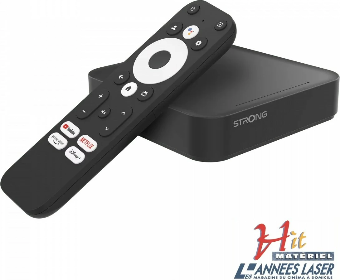 Google TV Box TechniSat Strong Leap S3, 4K Ultra HD, Android 11, i zi