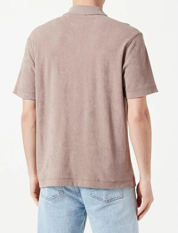 Maicë polo për meshkuj Boss, kafe