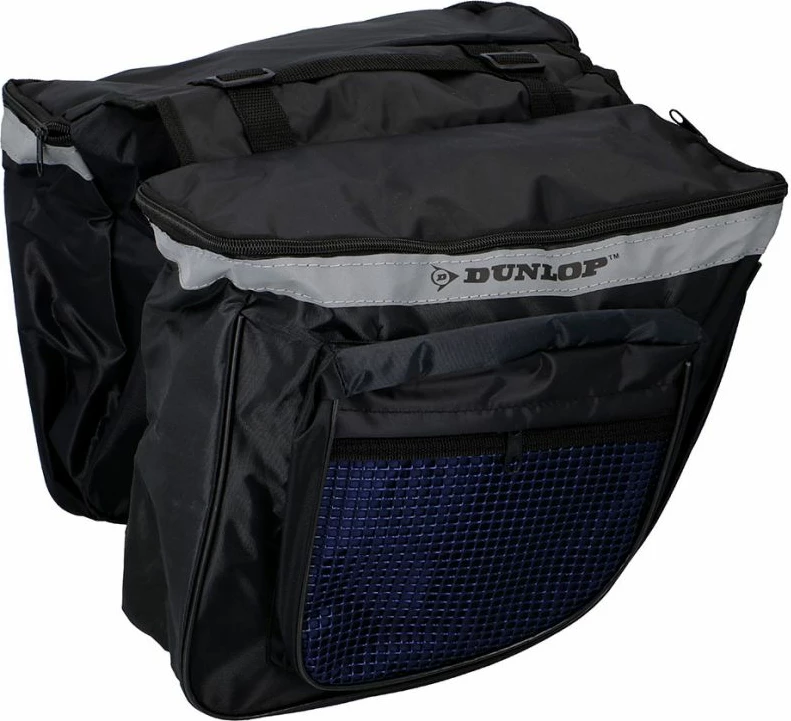 Çantë bagazhi për biçikletë Dunlop, unisex, e zezë