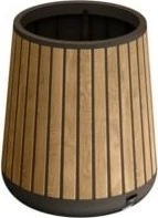 Vazo lulesh KETER 261030, teknopolimer, 510 mm, bronz