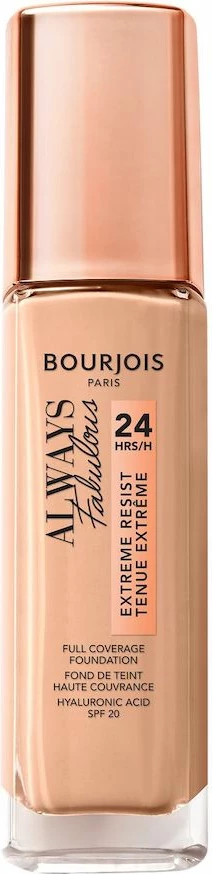 Fondatinë Bourjois Always Fabulous Extreme Resist SPF20 100 Rose Ivory 30ml