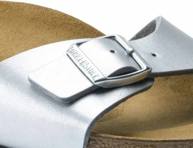 Papuqe femra Birkenstock, të bardha